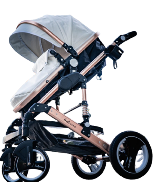 Luxury Travel System 2 in 1 - PU White