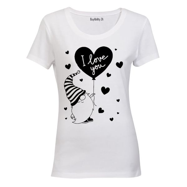 Valentine Gnome - Ladies - T-Shirt image