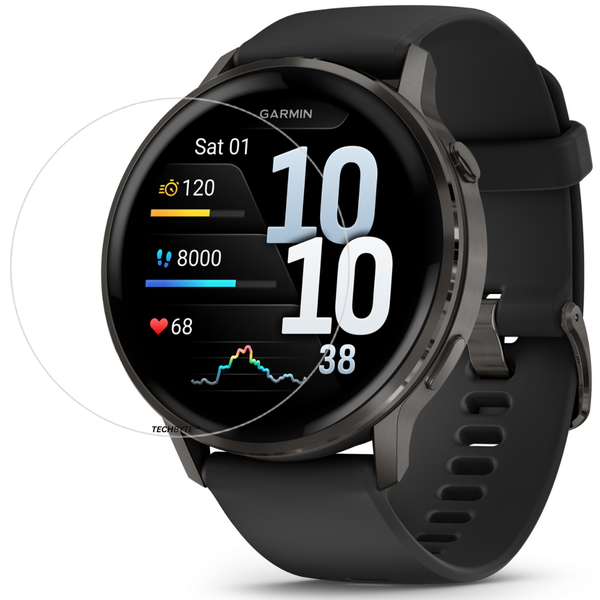 TechByte TPU Film Screen Protector Compatible with Garmin Venu 4 (41mm)