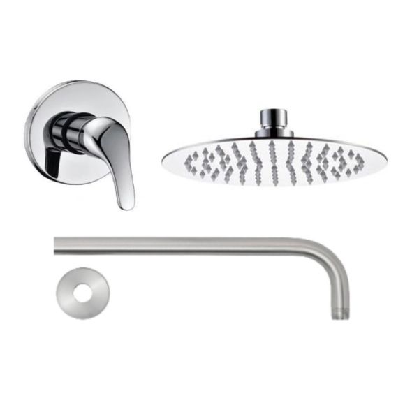Exel Shower Mixer, Shower Head &amp; Shower Arm Set