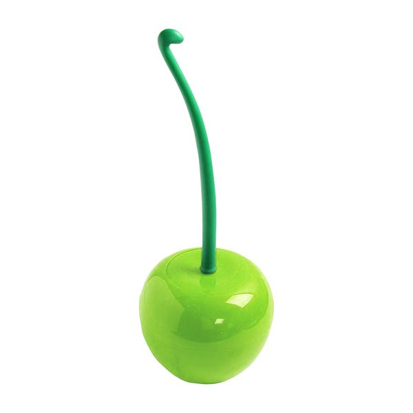 Green Apple Toilet Brush Long Handle Bathroom Brush Deep Cleaning Tool