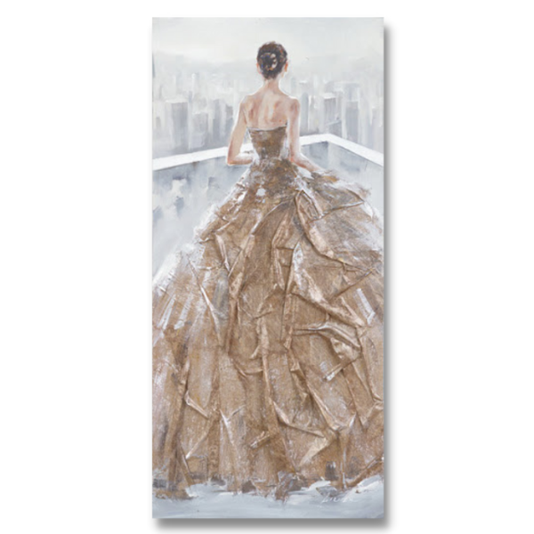 Canvas - Figures - Ball Gown II - 1500mmx700mm