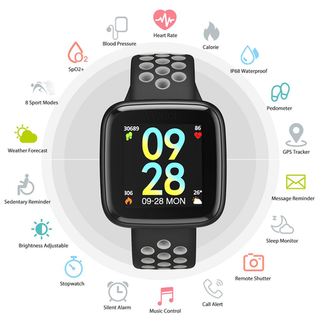 Smart Watch Heart Rate Monitor Tracker Fitness Sports Watch F15 Y6 Shop Today. Get it Tomorrow takealot