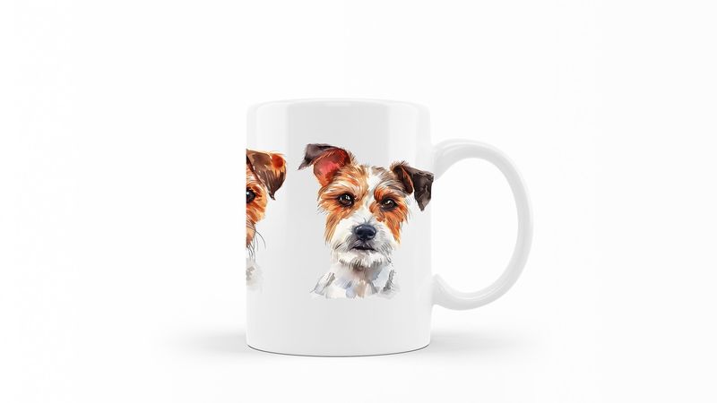 Parson-Russell-Terrier Printed Coffee Mug