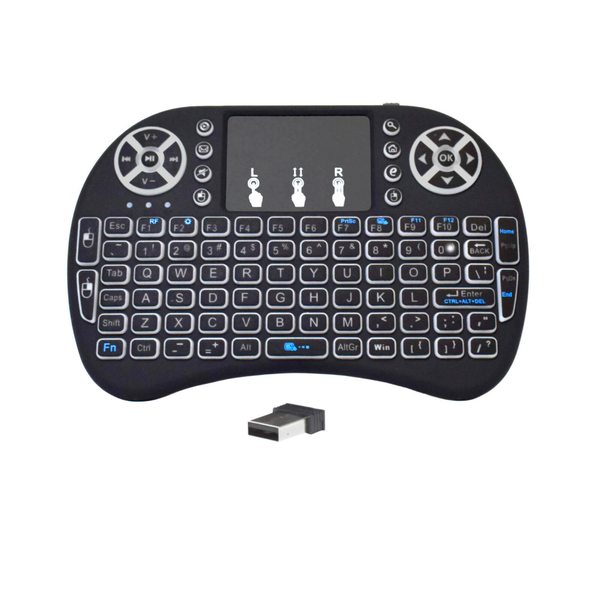 Mini Wireless Rainbow Backlit Series Keyboard