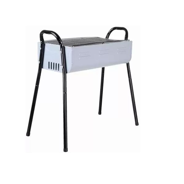 Stainless Steel Charcoal BBQ Grill - Braai Stand (7703)