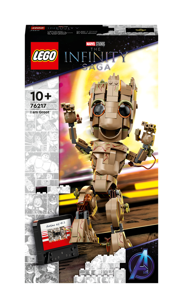 LEGO Marvel I am Groot (76217) Building kit, 476 pieces | Buy Online in  South Africa 