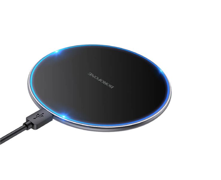 Ultra Slim 15W Wireless Fast Charger Compatible With All Smart Phones