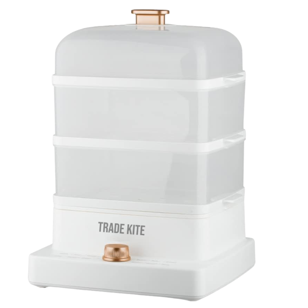 Trade Kite 12L Multi-Function 3-Tier Electric Food Steamer | High Quality