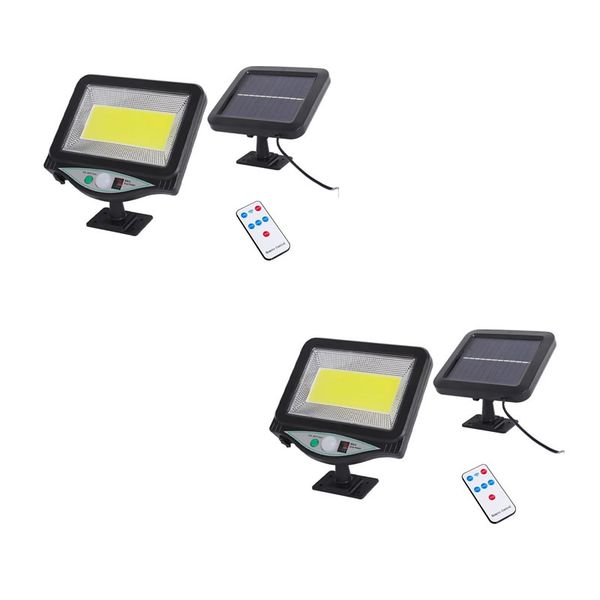 Set Of 2 Sensor Solar Light BK128-1COB