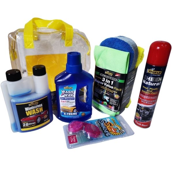 Shield - Ultimate Wash and Shine Kit - Car Wash Kit (Set of 5 Products)