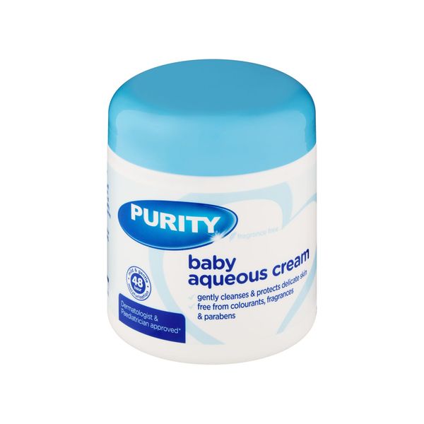 Purity Baby Aqueous Cream Fragrance Free - 2 x 450ml