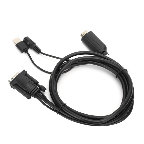 HDMI to VGA Adapter Adapter Digital to Analog Transformer with 1.8m USB