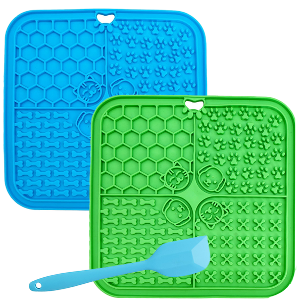 Topika-Lick Mat for Dogs/Cats w/ Suction Cups, Anxiety Relief&amp;Slow Feeding