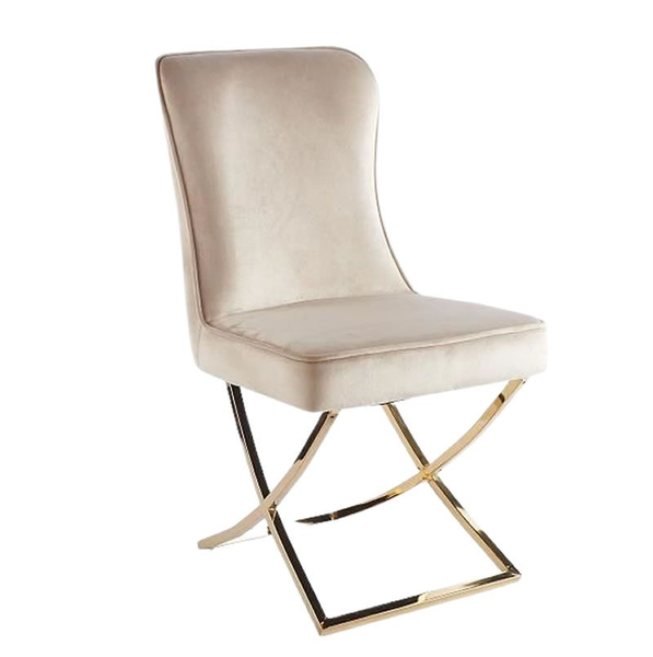 Chisisi Velvet Dining Chair With Ring