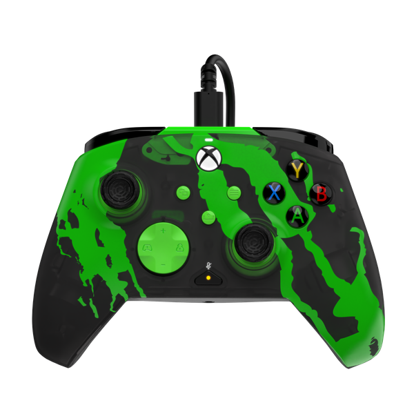 PDP Rematch GLOW Advanced Wired Controller: Jolt Green