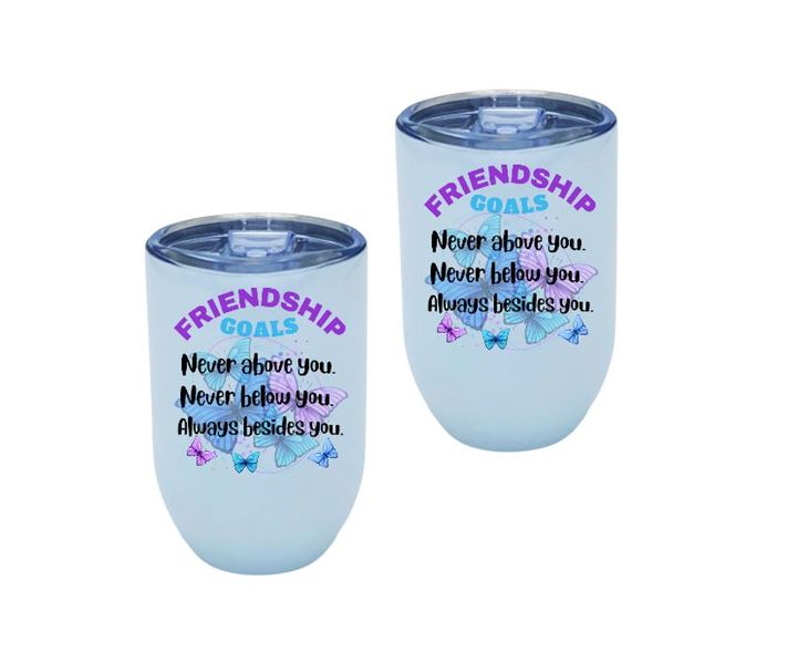 Travel Tumbler Set for friends - Friendship Goals