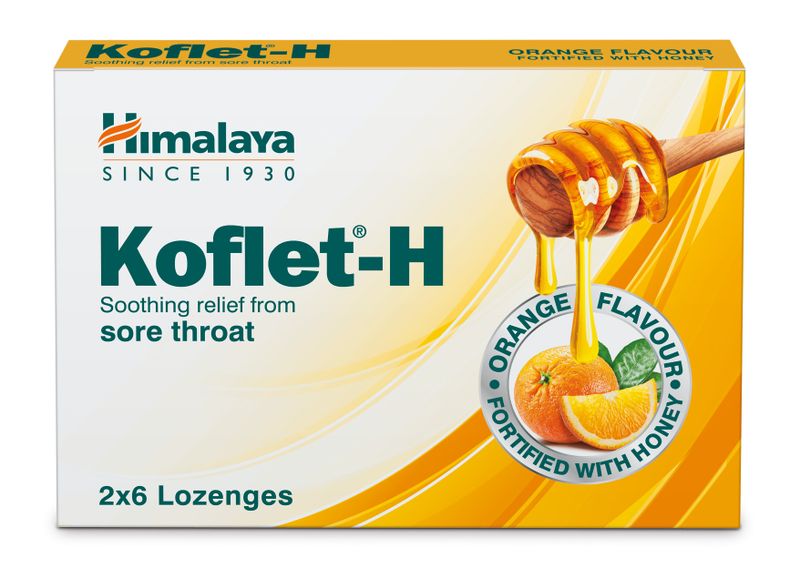 Himalaya - Koflet H Orange Lozenges 12s