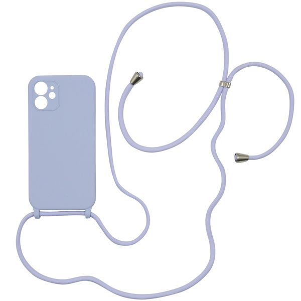 Crossbody Phone Cover - Powder Blue- iPhone 12