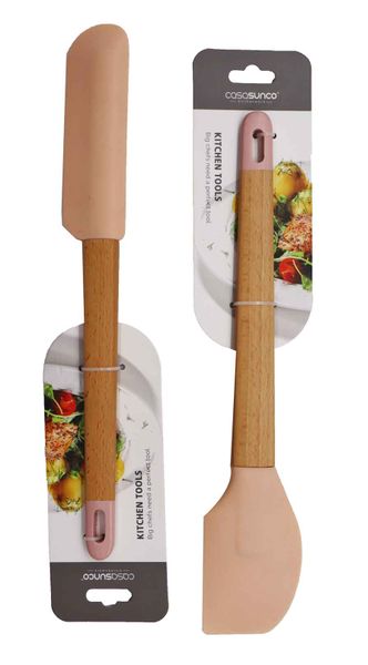 Silicone Baking Spatulas /Scrapers - Set of 2