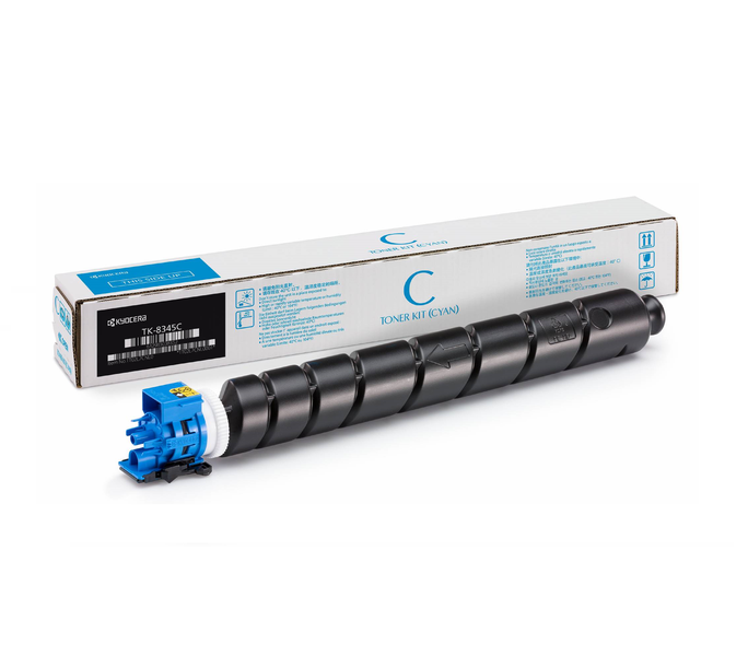 Cyan Toner Cartridge Compatible with Kyocera TK8345