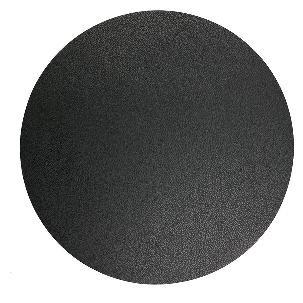 4PK Faux Leather Black Placemat Shop Today. Get it Tomorrow