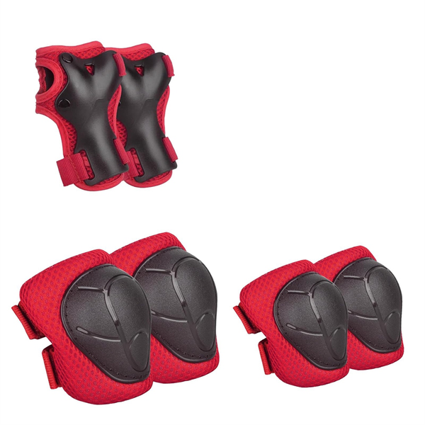 Knee Pads for Kids Elbow Pads Set Toddler Protective Gear Knee Red