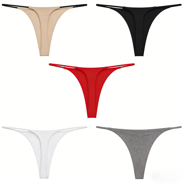 Women's Breathable Panties Underwear Soft Pants 5 in 1 Multiple Colors