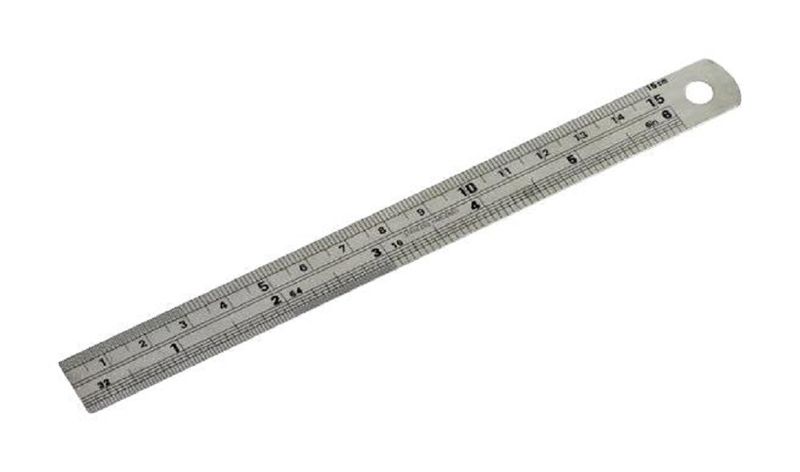Multicomp Pro (MP009778) Ruler, Stainless Steel, 6 " Length