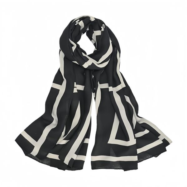 Women Scarfs Light Soft Solid plaid Fashion Sunscreen Shawls All Seasons