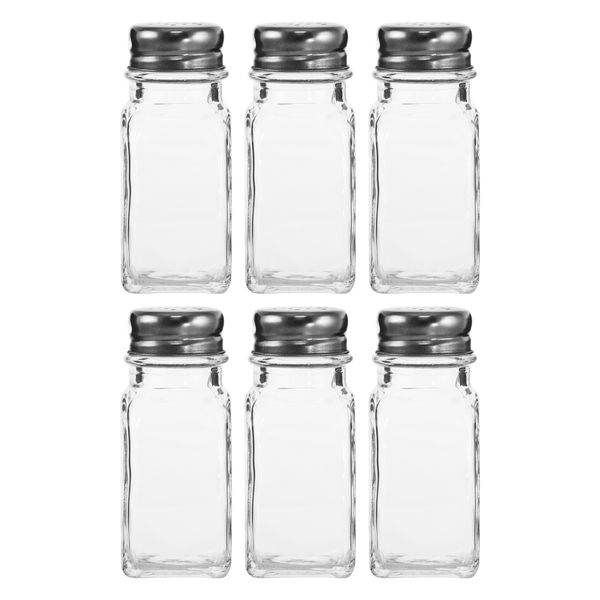 Regent Cleopatra Glass Salt &amp; Pepper Shakers 6 Pack, 85ml
