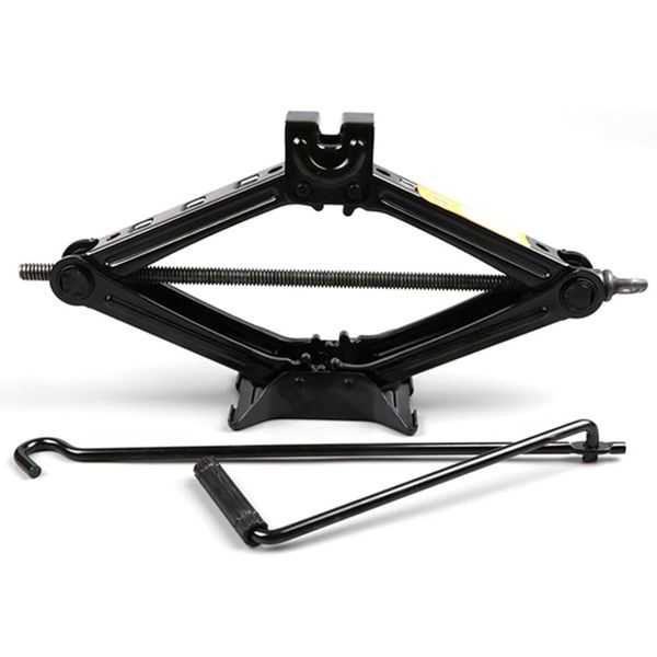 Scissor Car Jack Portable Emergency Tire Change Kit with Lug Wrench (2.5T)