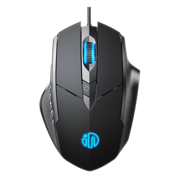 Wired Optical Mouse, 2.4GHz, 3200 DPI, 6 Buttons, 4-Colour Breathing Lights