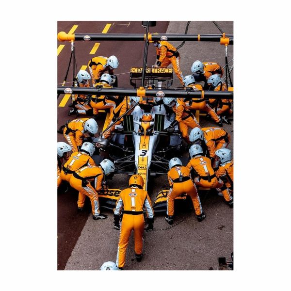 F1 McLaren Pit - A1 Poster
