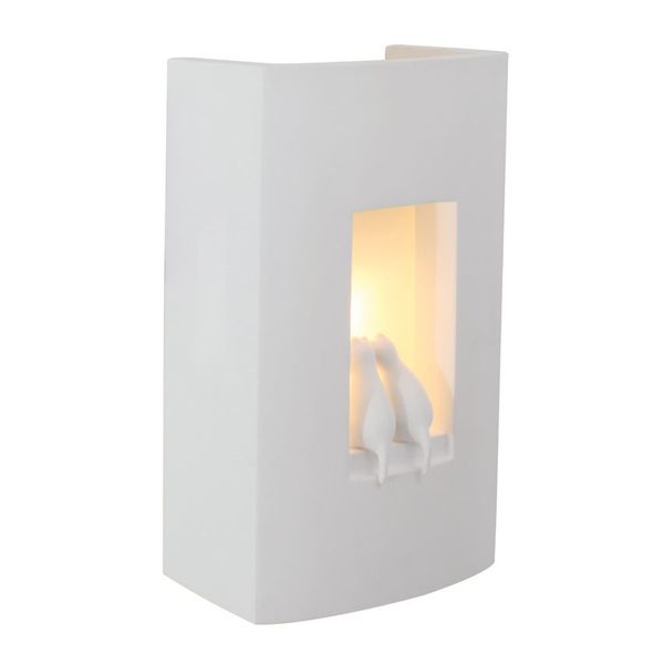 Eurolux - Gypsum Kitten - Wall Light - 180mm - White - 2 Pack