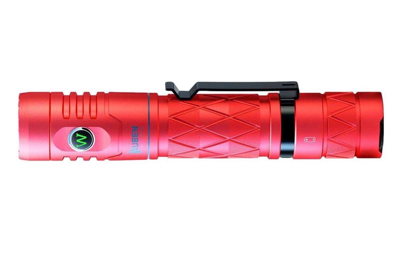 Wuben E12R, 1200 Lumen, 179m throw rechargeable flashlight/powerbank