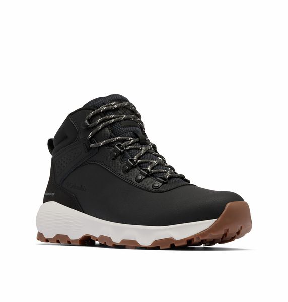 Columbia Men's Newton Wander LTR Hiking Boots Black Silver Grey