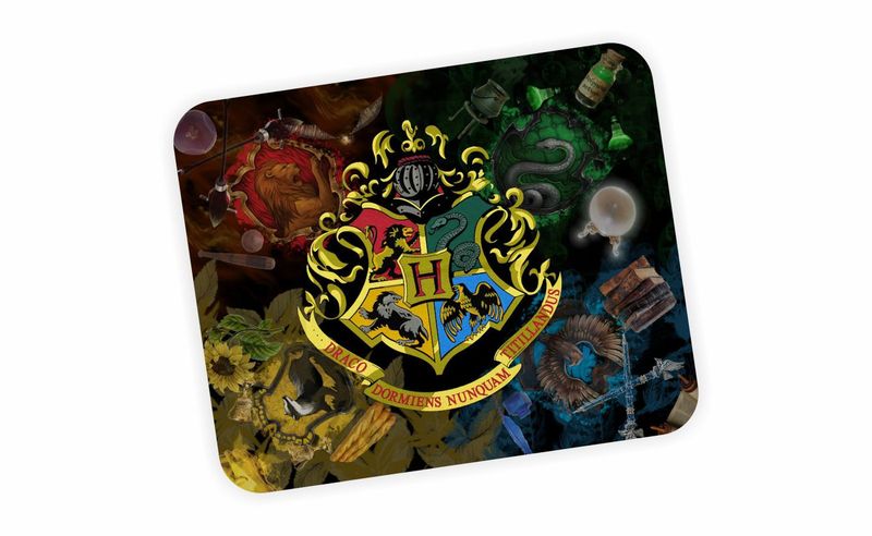 Black Harry Potter Mouse Pad
