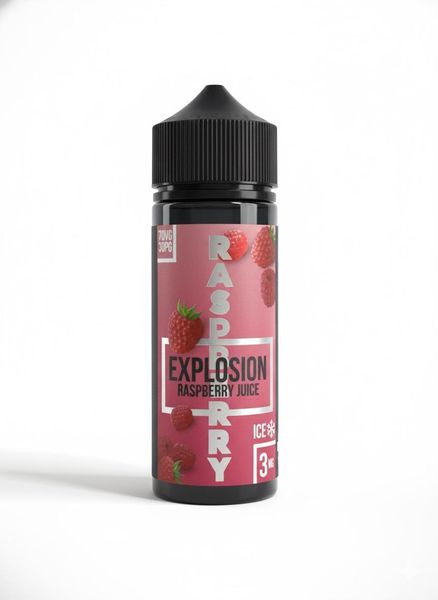 Explosion Raspberry Juice 3 MG 120ML