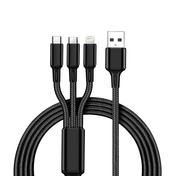 Type-C 3-in-1 Charging Cable