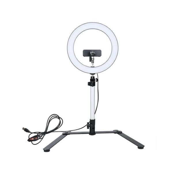 12 Inch Ring Fill Light with Phone Holder Stand