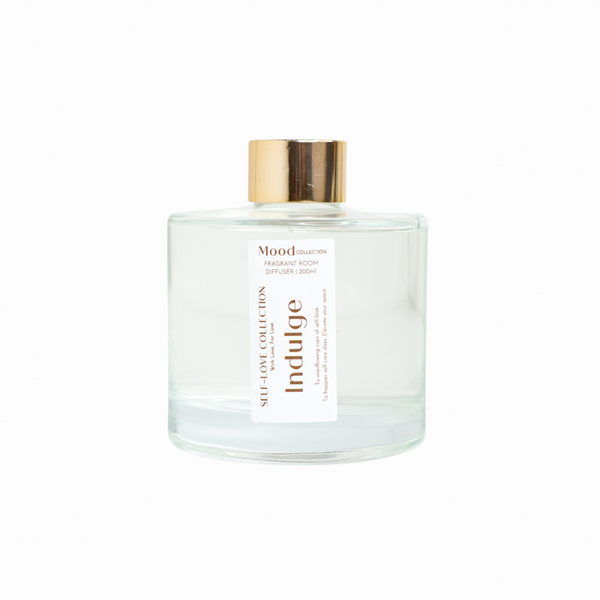Glass Home Reed Diffuser 200ml | Indulge - Peach &amp; Coconut