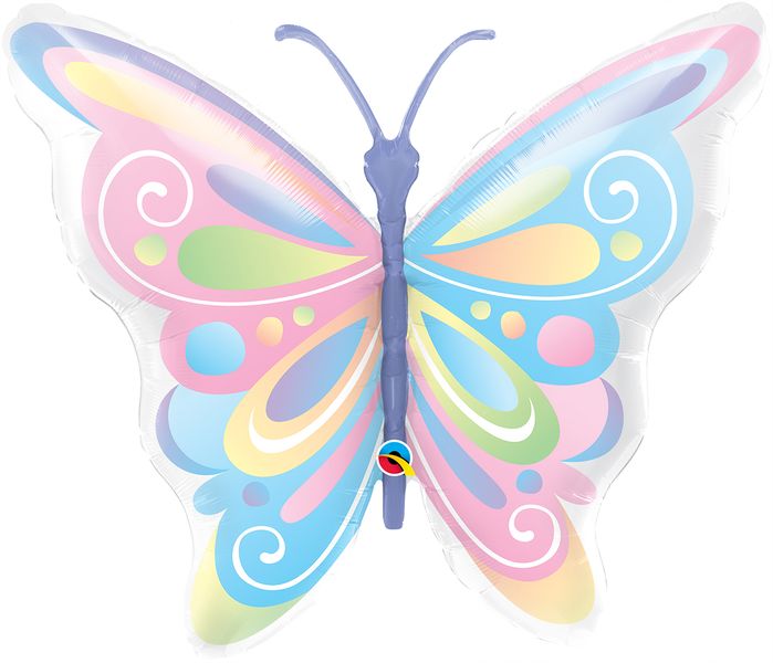 Qualatex 40 Inch Foil Beautiful Butterfly Balloon