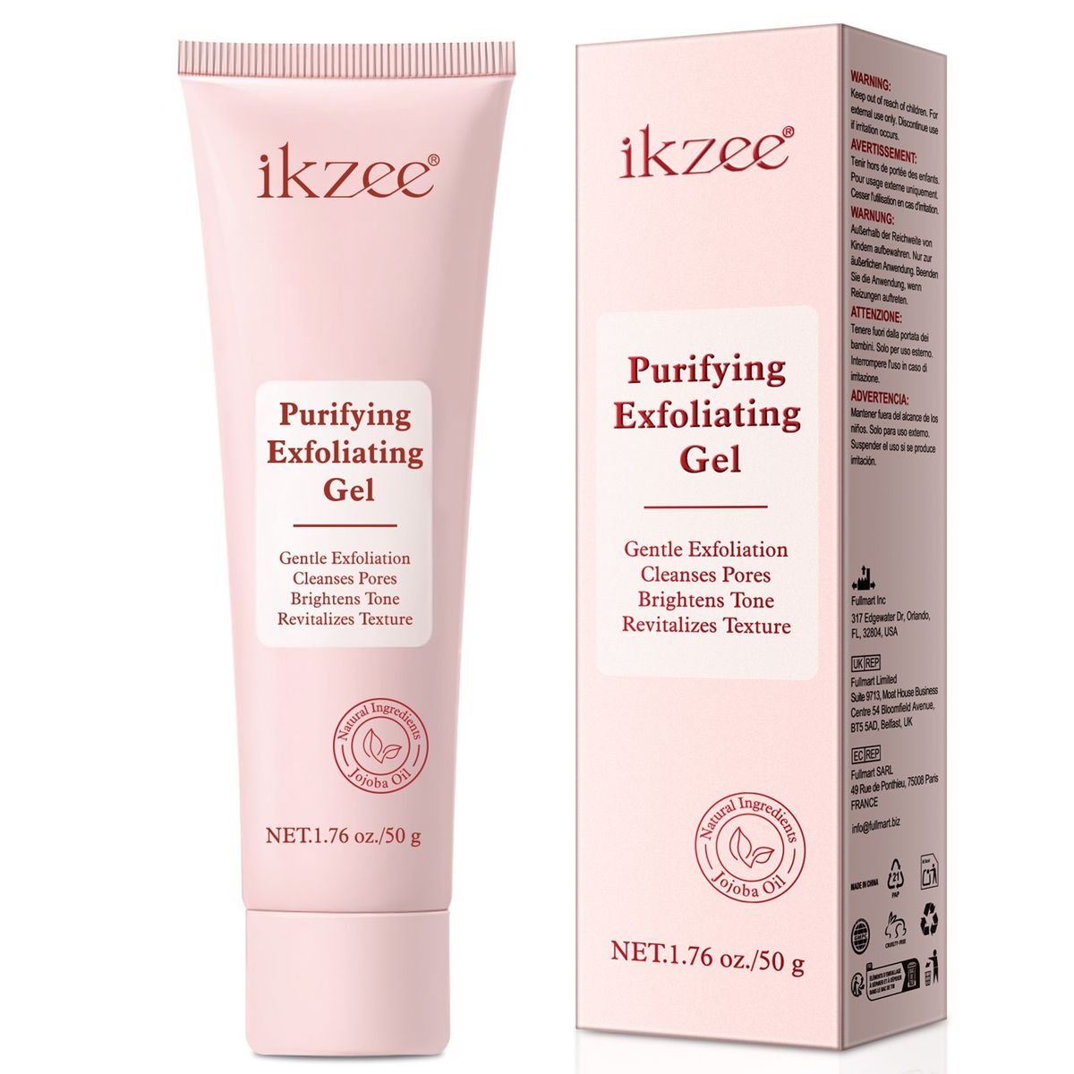 Enzyme Exfoliating Gel - 50g Gentle Face Peeling Gel for Deep