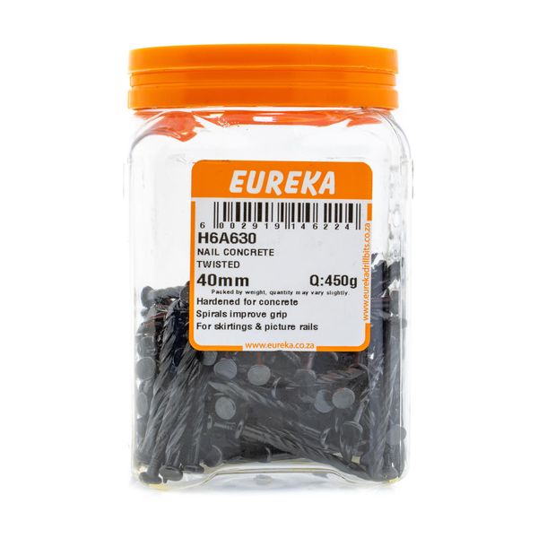 EUREKA Nails Concrete Twisted 40mm Q:450g H6A630