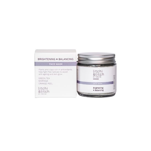 Litchi &amp; Titch Brightening &amp; Balancing Face Mask (100g)