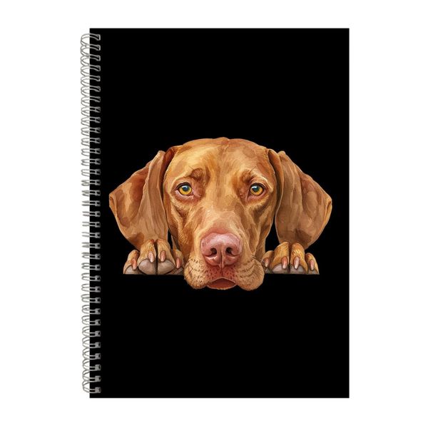 Vizsla A4 Notebook Spiral Lined Notepad Dog Idea 349