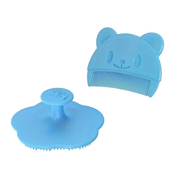 Baby Shampoo Brush With Silicone To Remove Scalp Dirt, Baby Shower Brush