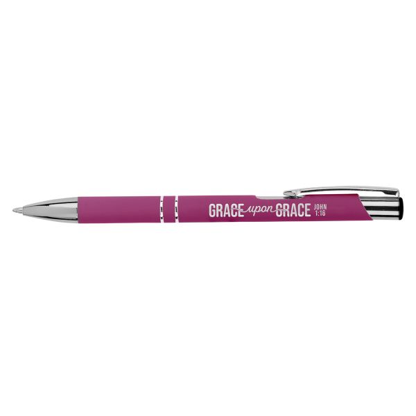 Pen In Tube - Grace Upon Grace, Pink