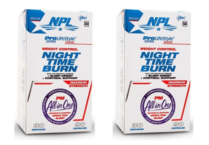 NPL Night Time Burn Fat Burner 30 Servings 2 Pack Buy Online in